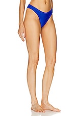Shani Shemer Alma Bikini Bottom in Royal Blue, view 2, click to view large image.