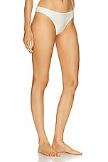 Shani Shemer Alma Bikini Bottom in Cream, view 2, click to view large image.