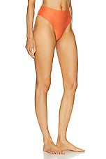 Shani Shemer Bertha Bikini Bottom in Orange, view 2, click to view large image.