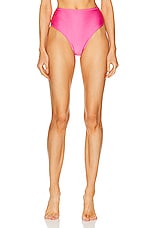 Shani Shemer Vinceta Bikini Bottom in Rose Blossom, view 1, click to view large image.
