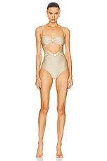 Shani Shemer Mar One Piece Swimsuit in Brulee, view 1, click to view large image.