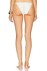 Shani Shemer Tola Bikini Bottom in Cream, view 3, click to view large image.