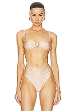 Shani Shemer Kandall Bikini Top in Body, view 2, click to view large image.