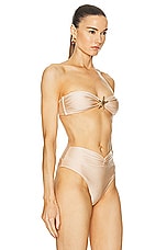 Shani Shemer Kandall Bikini Top in Body, view 3, click to view large image.