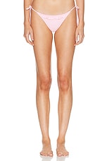 Shani Shemer Marrisia Bikini Bottom in Baby Pink, view 1, click to view large image.