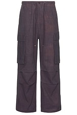 Story mfg. Peace Pants in Purple Slub, view 1, click to view large image.