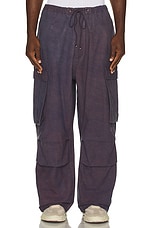 Story mfg. Peace Pants in Purple Slub, view 4, click to view large image.