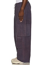 Story mfg. Peace Pants in Purple Slub, view 5, click to view large image.