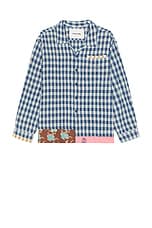 Story mfg. Greetings Shirt in Gingham Picnic, view 1, click to view large image.