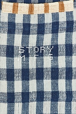 Story mfg. Greetings Shirt in Gingham Picnic, view 3, click to view large image.