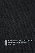Salomon x 11 By Boris Bidjan Saberi Tee in Deep Black, view 3, click to view large image.