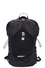 Salomon x 11 By Boris Bidjan Saberi Backpack in Black, view 1, click to view large image.