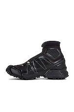 Salomon Snowcross Sneaker in Black, Black, & Magnet, view 5, click to view large image.
