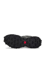 Salomon Snowcross Sneaker in Black, Black, & Magnet, view 6, click to view large image.