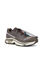Salomon XT-4 OG Aurora Borealis in Canteen, Transparent Yellow, & Dried Herb, view 2, click to view large image.