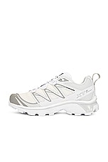 Salomon XT-6 Expanse in Vanilla Ice, White, & Alloy, view 5, click to view large image.