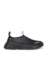Salomon RX Moc 3.0 Suede in Black & Magnet, view 1, click to view large image.