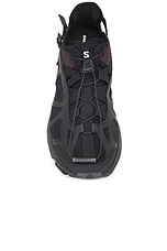 Salomon Techsonic in Black & Vanilla, view 4, click to view large image.