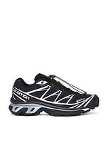 Salomon Xt-6 Gtx in Black & Silver, view 1, click to view large image.