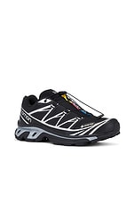 Salomon Xt-6 Gtx in Black & Silver, view 2, click to view large image.