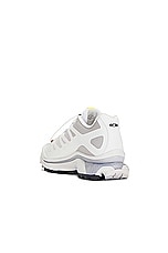 Salomon XT-4 OG Sneaker in White, Ebony, & Lunar Rock, view 3, click to view large image.