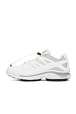 Salomon XT-4 OG Sneaker in White, Ebony, & Lunar Rock, view 5, click to view large image.