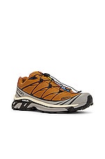 Salomon XT-6 Sneaker in Cathay Spice, Quarry, & Rose Cloud, view 2, click to view large image.