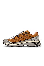 Salomon XT-6 Sneaker in Cathay Spice, Quarry, & Rose Cloud, view 5, click to view large image.
