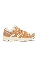 Salomon XMN-4 Suede Sneaker in Natural, Sandstorm, & Bleached Sand, view 1, click to view large image.