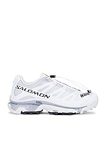 Salomon XT-4 Og Sneaker in White, Ebony, & Lunar Rock, view 1, click to view large image.