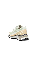 Salomon XT-6 Sneaker in Aloe Wash, Hazelnut, & Feather Gray, view 3, click to view large image.
