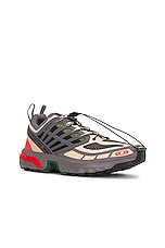 Salomon Acs Pro Sneaker in Pewter, Cement, & Eden, view 2, click to view large image.
