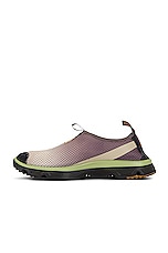 Salomon Rx Moc 3.0 Sneaker in Feather Grey, Plum Kitten, & Winter Pear, view 5, click to view large image.