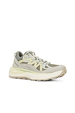 Salomon Odyssey Elmt Low Sneaker in Shadow, Metal, & Aloe Wash, view 2, click to view large image.