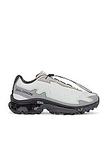 Salomon XT-Slate Advanced Sneaker in Metal, Gray Flannel, & Cameo Green, view 1, click to view large image.