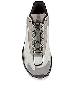 Salomon XT-Slate Advanced Sneaker in Metal, Gray Flannel, & Cameo Green, view 4, click to view large image.