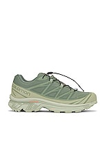 Salomon Xt-6 Gtx Sneaker in Desert Sage & Lily Pad, view 1, click to view large image.