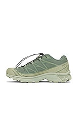 Salomon Xt-6 Gtx Sneaker in Desert Sage & Lily Pad, view 5, click to view large image.