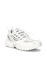Salomon ACS Pro Sneakers in White, Vanilla Ice, & Lunar Rock, view 2, click to view large image.