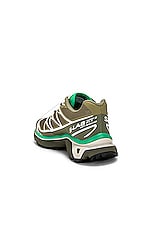 Salomon XT-6 Sneaker in Dried Herb, Deep Lichen Green, & Bright Green, view 3, click to view large image.