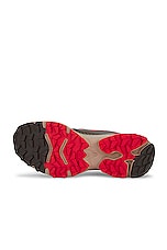 Salomon XT-4 OG Sneaker in Wren, Vintage Khaki, & Aurora Red, view 6, click to view large image.