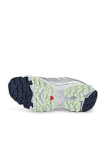 Salomon XT-4 OG Sneaker in Carbon, Celadon Green, & Silver Reflective, view 6, click to view large image.