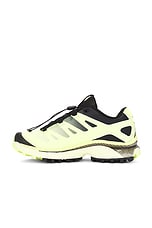 Salomon XT-4 OG Sneaker in Sunny Lime, Black, & Transparent Yellow, view 5, click to view large image.
