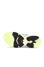 Salomon XT-4 OG Sneaker in Sunny Lime, Black, & Transparent Yellow, view 6, click to view large image.