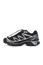Salomon XT-6 GTX Sneaker in Black & Silver, view 5, click to view large image.