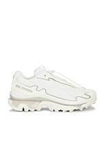 Salomon XT-SLATE Sneaker in Vanilla, White, & Silver, view 1, click to view large image.