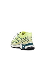 Salomon XT-6 Sneaker in Sunny Lime, Souther Moss, & Atlantic Deep, view 3, click to view large image.
