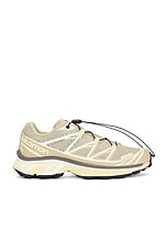 Salomon XT-6 Mindful 3 Sneaker in White Pepper, Yellow, & Falcon, view 1, click to view large image.