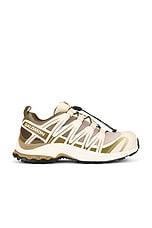 Salomon XA Pro 3D Sneaker in Stone Gray, Almond Milk