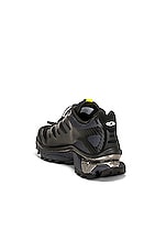 Salomon XT-4 Og Sneakers in Black, Ebony, & Silver Metallic, view 3, click to view large image.